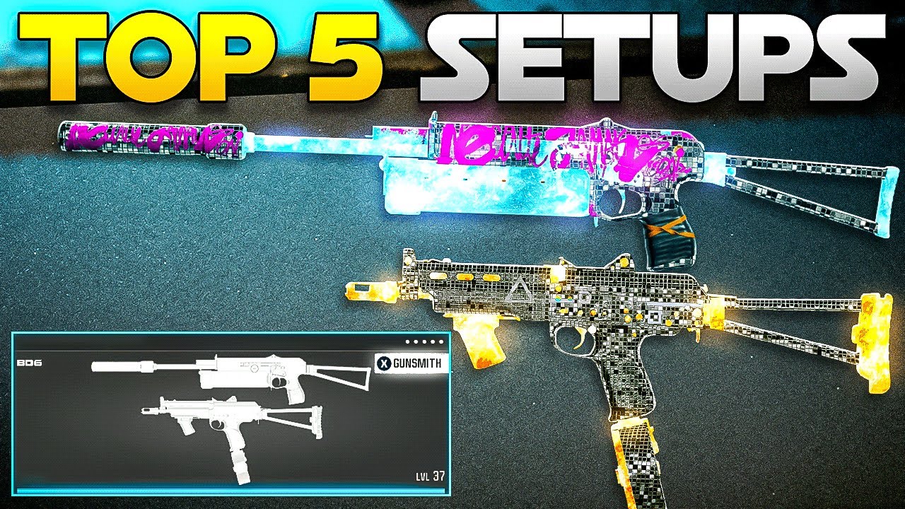 NEW TOP 5 *BROKEN* SMG META LOADOUTS in WARZONE! (Warzone Meta Loadouts) BO6