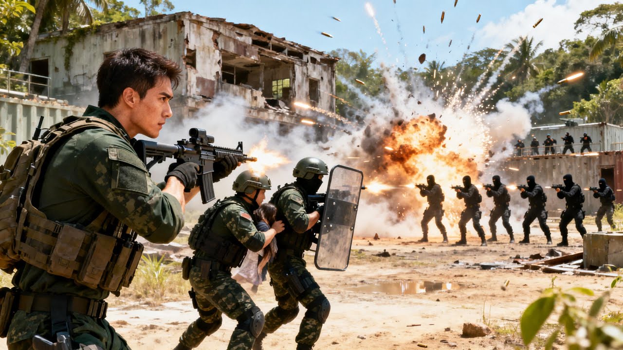 【Youth Movie】特種兵王強攻劫匪老巢，雙方爆發激烈槍戰，一人爆殺888名敵人，解救人質！#電視劇 #經典#杨洋