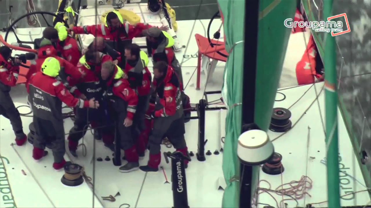 Groupama wins Leg 8 in Lorient - Volvo Ocean Race 2012.mp4