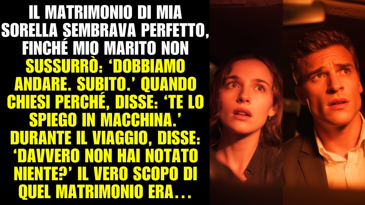 La fuga improvvisa dal matrimonio rivela un segreto sconvolgente