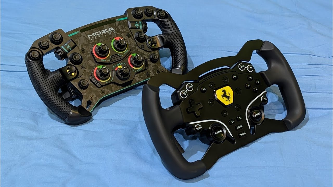 Moza GS V2P Formula Wheel Unboxing