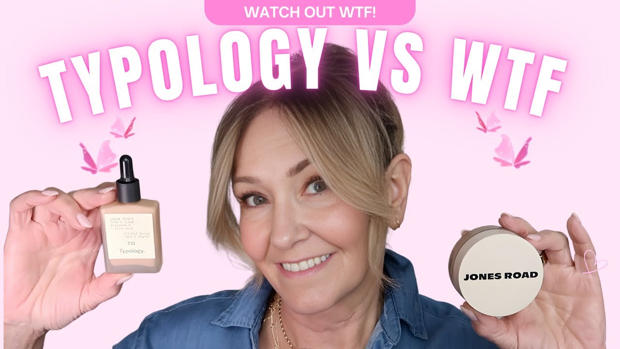Jones Road WTF vs Typology Serum | Best for Mature Skin? Wear Test + Social Media Hype