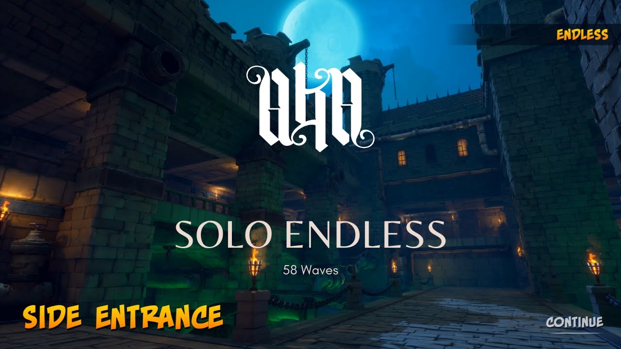 OMD3 Side Entrance Solo Endless 58 Waves