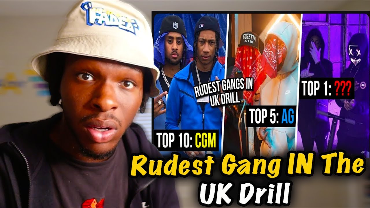 RUDEST GANGS IN UK DRILL (OF ALL TIME) *LYRICS* | REACTION