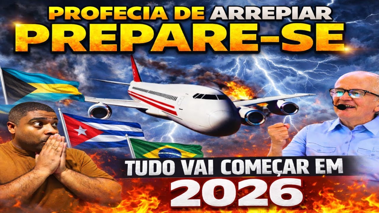 PROFECIA PRA CUBA, BAHAMAS E BRASIL - REVELAÇÃO DE ARREPIAR - ALERTA DE DEUS PARA 2026