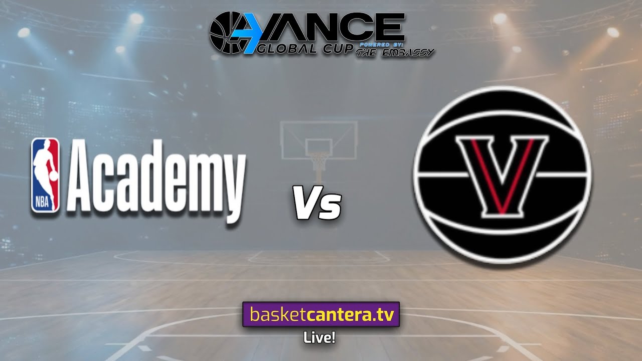 #live NBA ACADEMY AFRICA vs VERITAS ACADEMY PREP.  3/4 puesto. AVANCE GLOBAL CUP 2026