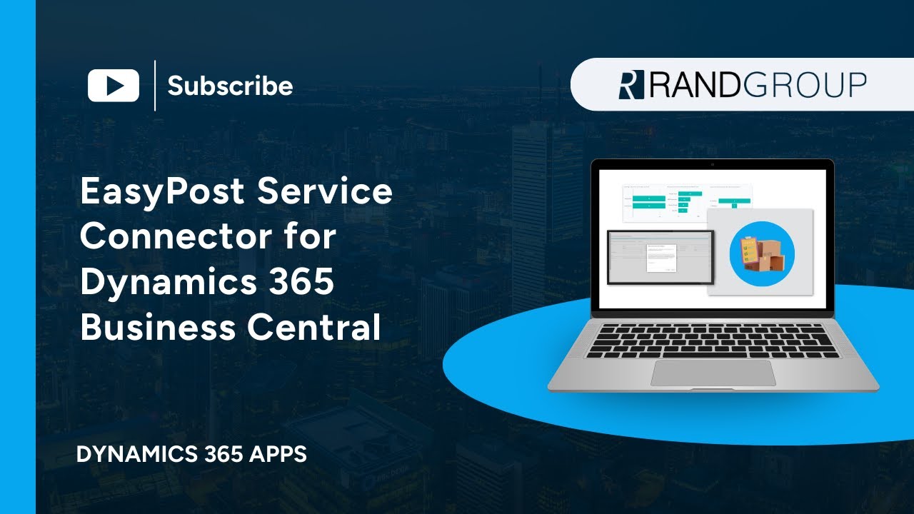 EasyPost Services Connector for Dynamics 365 Business Central