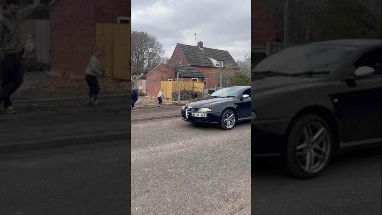 Alfa Romeo GT JTDm Straight Pipe Exhaust Sound