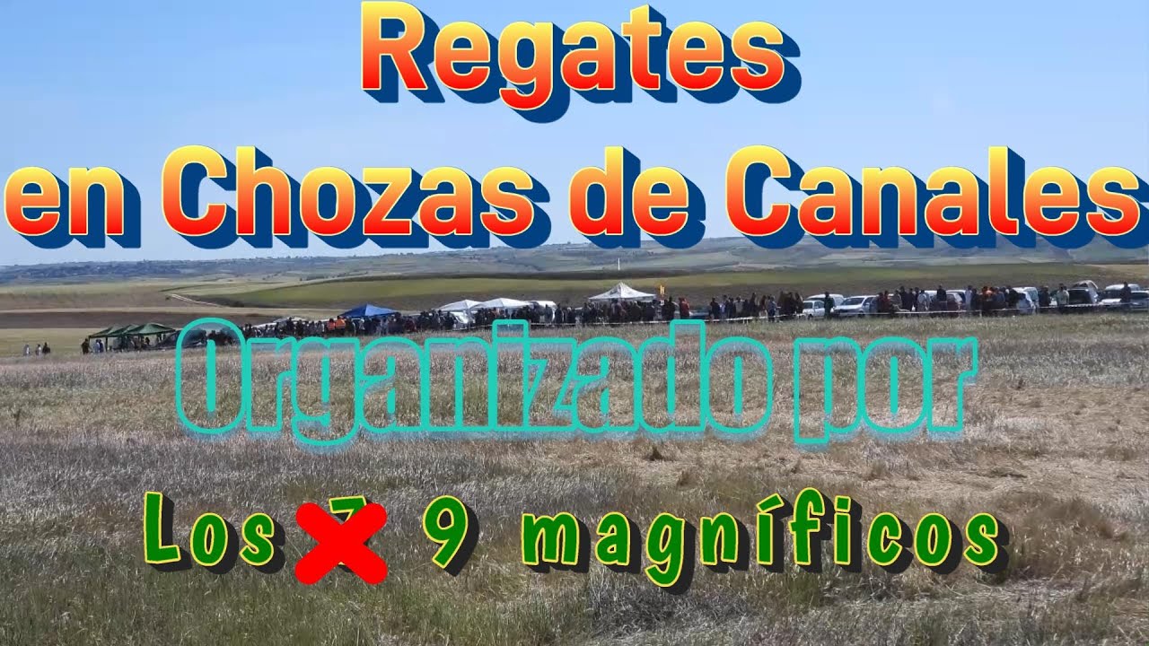 Carreras de regates en Chozas de Canales, 23 abril 2023