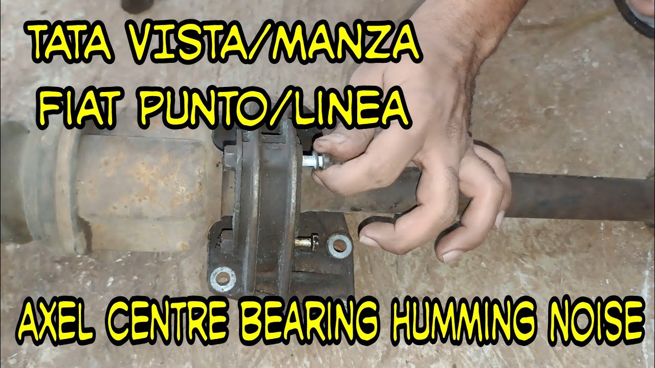 How To Check & Replace Axel Center Bearing