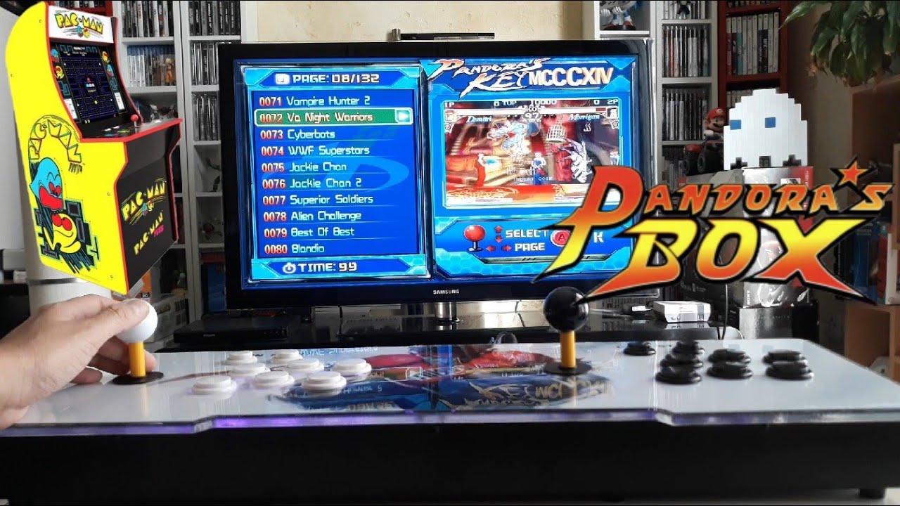 Les 1315 jeux de la Pandora Box 5S - 100% retro 100% Arcade 🕹️ Full Game