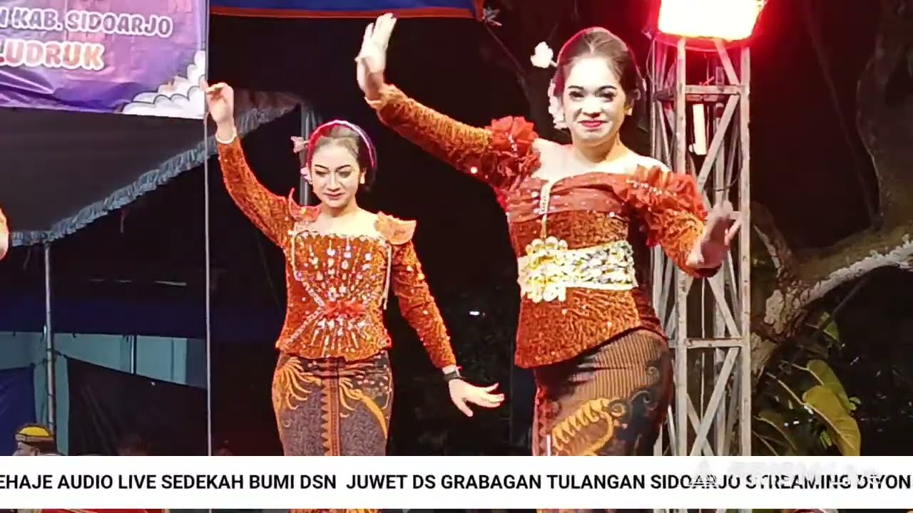 CAMPURSARI LUDRUK BUDHI WIJAYA LIVE SEDEKAH BUMI DSN JUWET DS GRABAGAN TULANGAN
