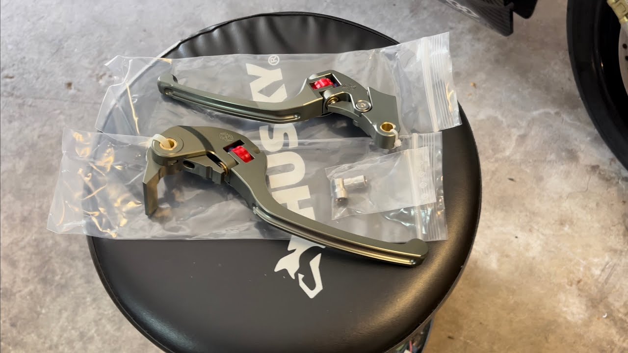 How to install hp4 levers on a 2010-2014 s1000rr