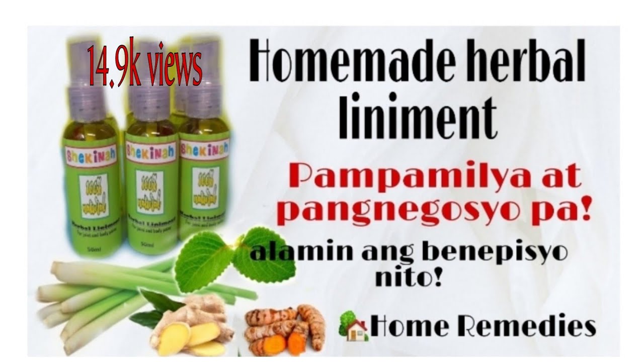 Homemade herbal liniment/Procedures & Benefits|Home Remedies