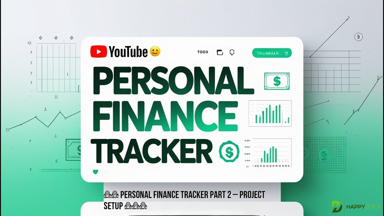 🧱 Personal Finance Tracker Part 2 – Project Setup ⚙️🚀