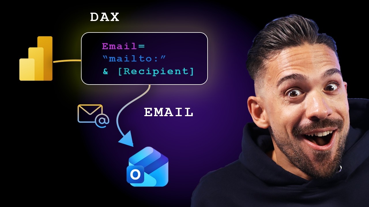 Эта мера DAX отправляет электронные письма напрямую из Power BI.