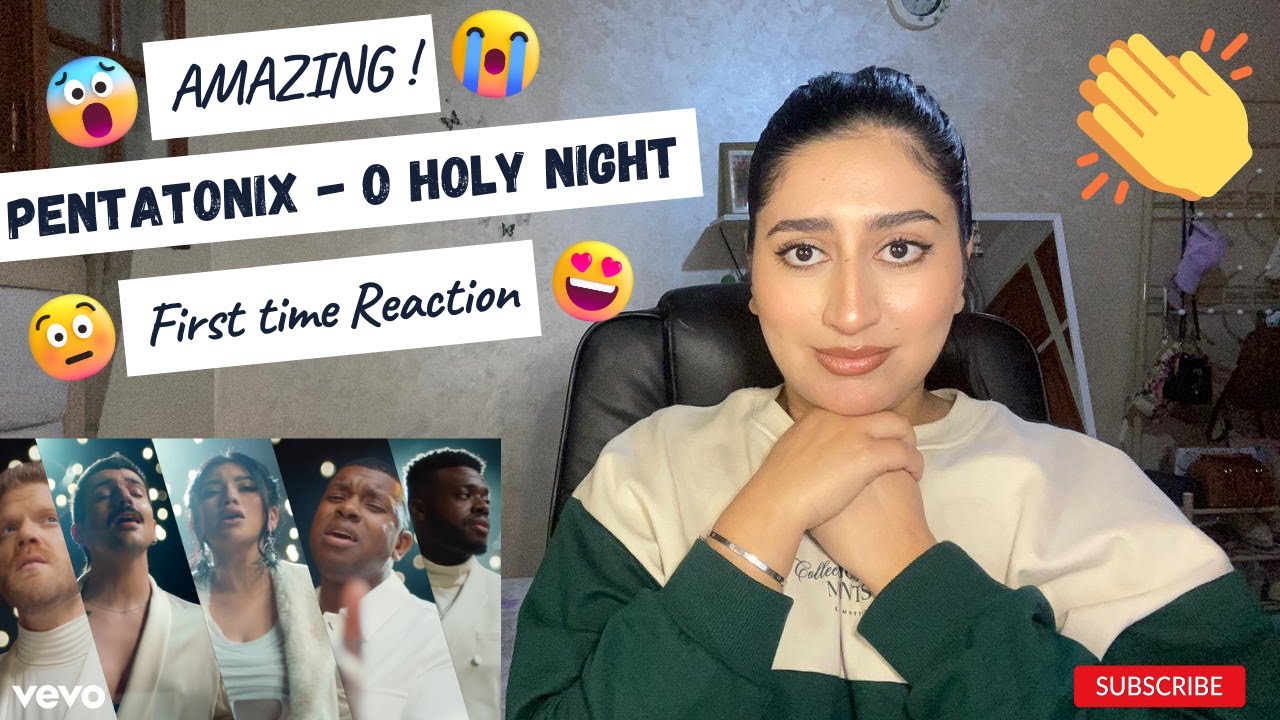 This was just brilliant ! Pentatonix - O Holy Night (Official Video) FIRST TIME REACTION/REVIEW
