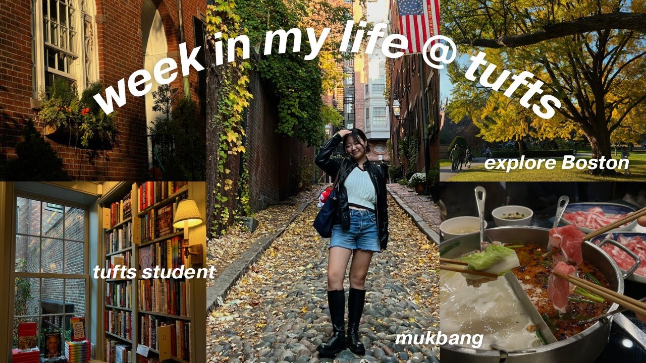 WEEK IN MY LIFE as a premed student at TUFTS | uni vlog