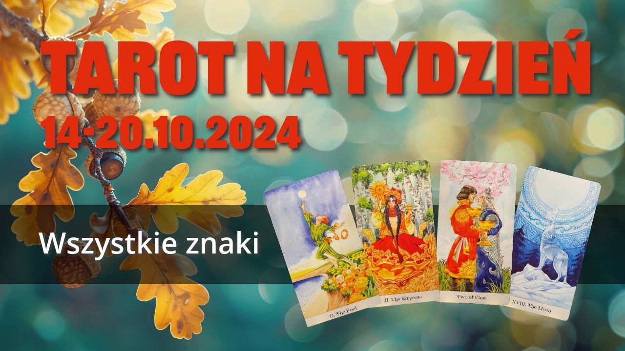 Tarot na tydzień 21-27.10.2024. DWA SILNE CHARAKTERY