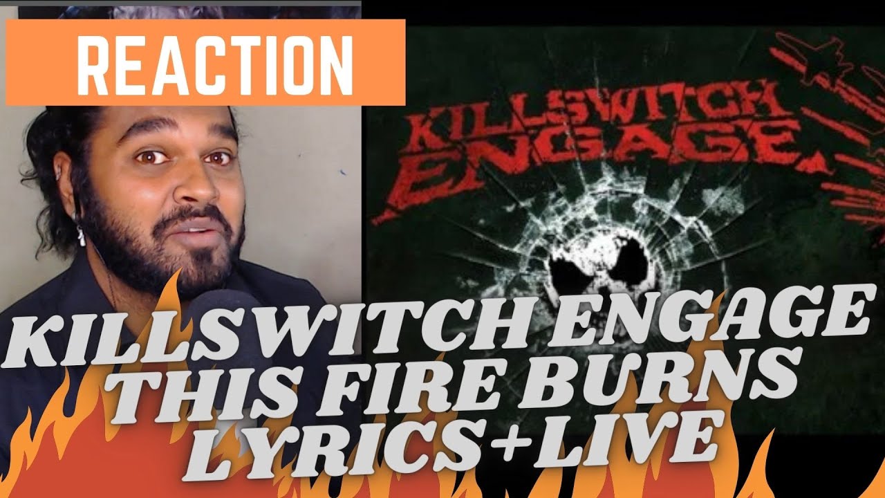 SOUTH AFRICAN REACTION TO killswitch engage- this fire burns (rock am ring 2007)+ LYRICS