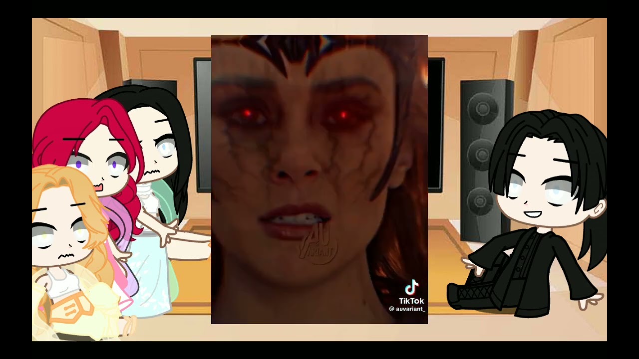 Dracula de van helsing y sus esposas reaccionan a t/n es Wanda máximoff