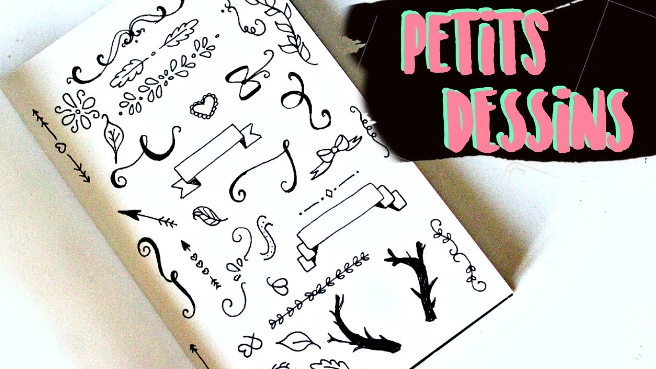 CALLIGRAPHIE | Petits dessins pour embellir
