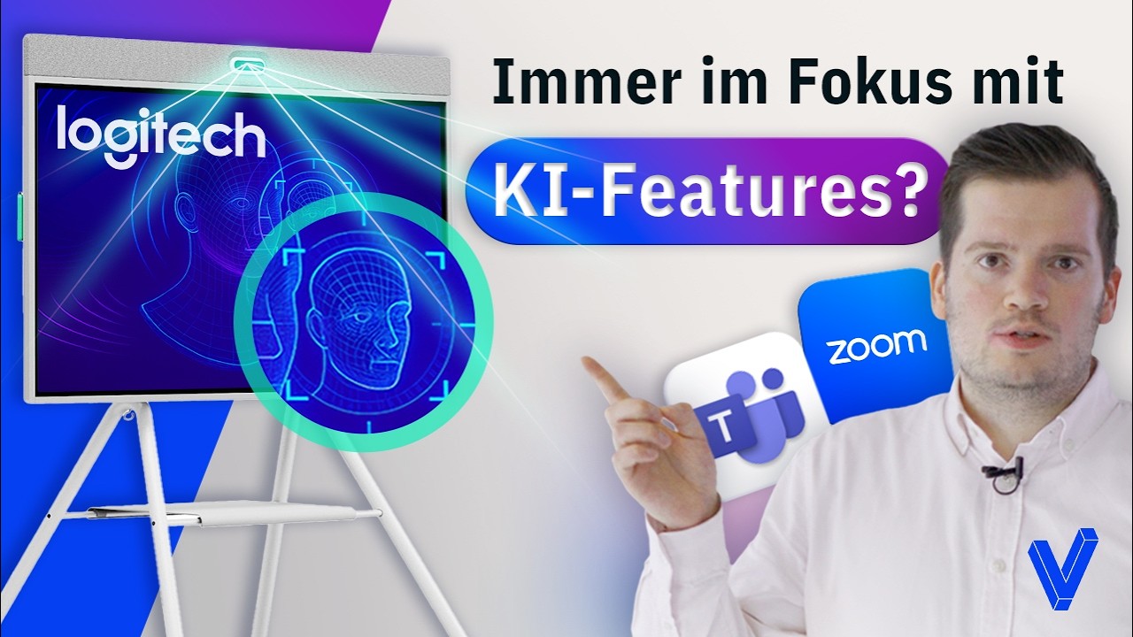 Mit KI zum perfekten Meeting – Das neue Logitech Rally Board im Check