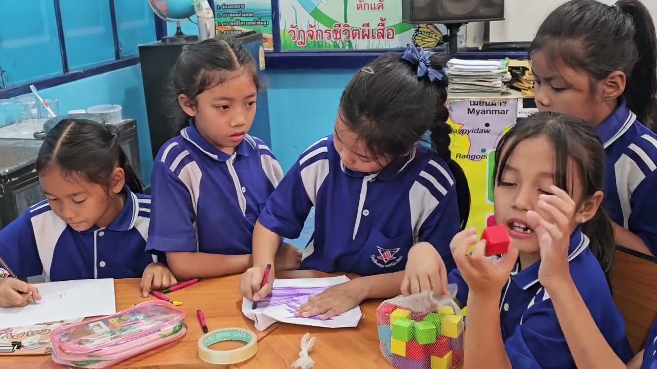 บ้านวิทยาศาสตร์น้อยระดับประถม​ การสสร้างเรือ