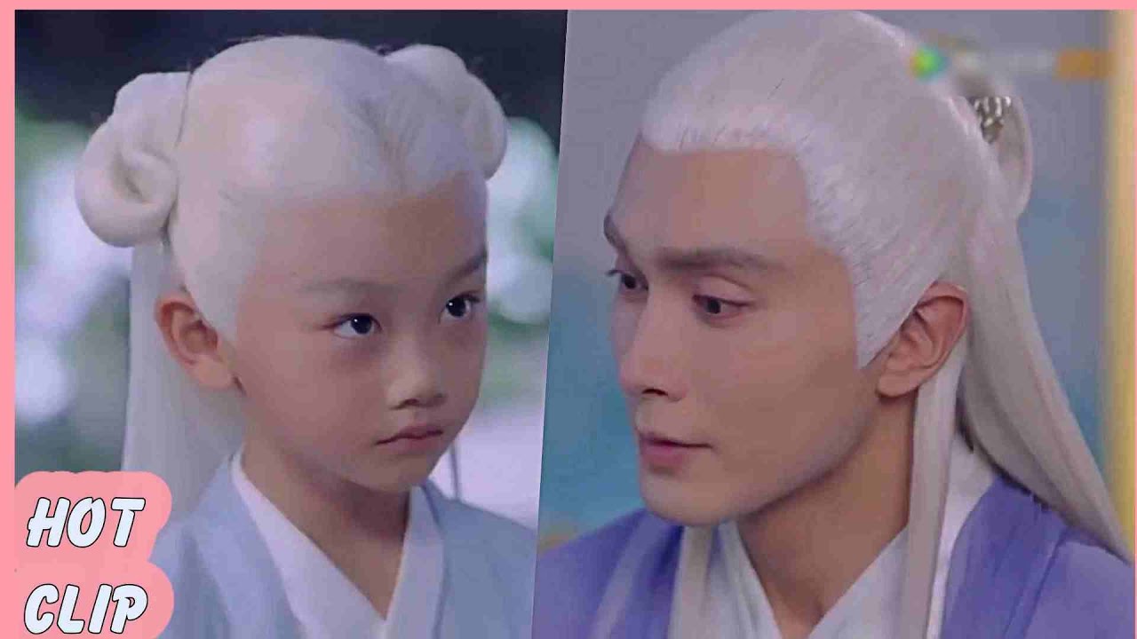 Donghua could not see that it was his son | 白滚滚终于见到父君！就是这标志性头发众人皆认出，却唯独东华看不出是自家儿子 | 三生三世枕上书