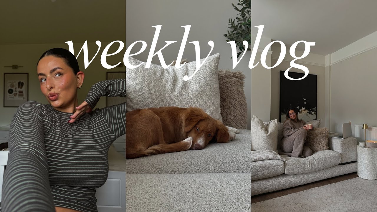 A Chatty Weekly Vlog | Exciting Update, House Planning & Homeware Haul