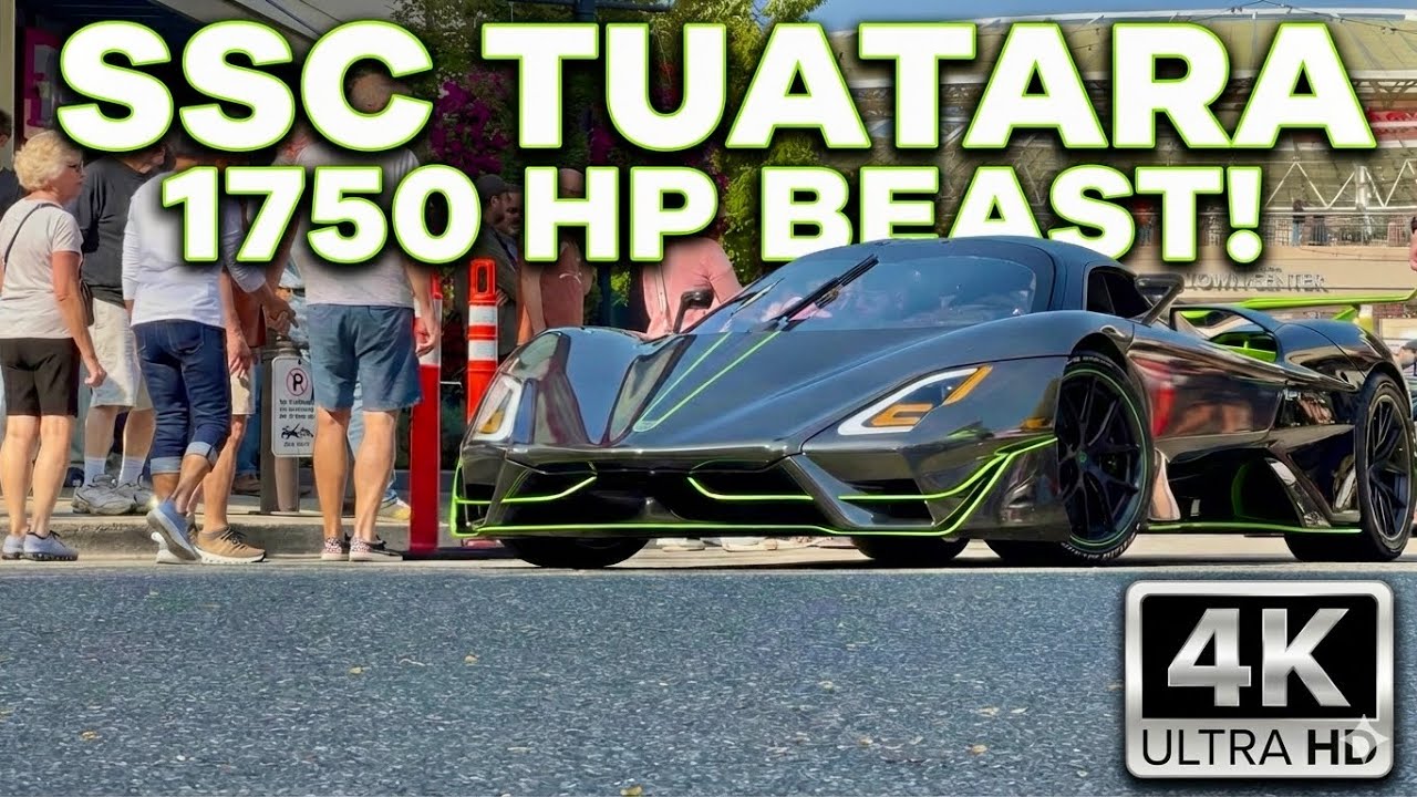 1750HP SSC Tuatara ROARS Leaving Exotics at RTC! 🏎️💨 | World’s Fastest Car?