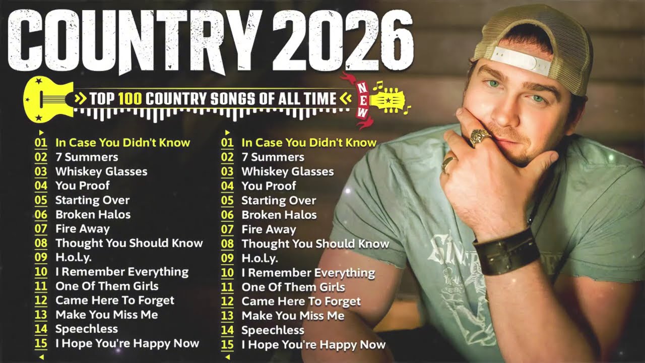 Top 100 Country Songs Of All Time - Luke Combs, Luke Bryan, Chris Stapleton, Morgan Wallen, ...