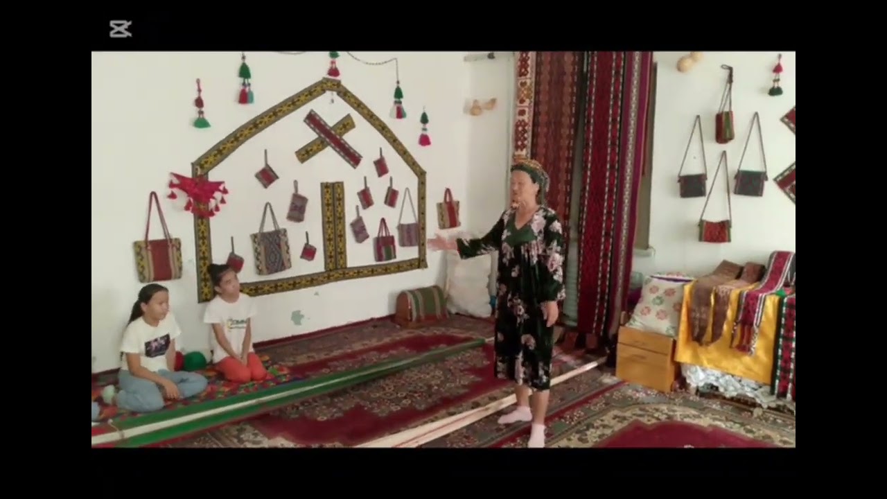 Нөкис қаласы 2-ши мектеп оқыўшыларына өтилген шеберлик сабағы