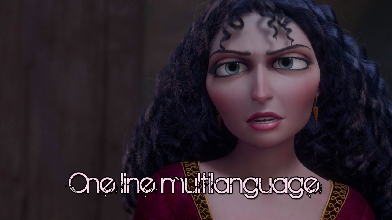 Gothel: You want me to be the bad guy? (one line multilanguage)
