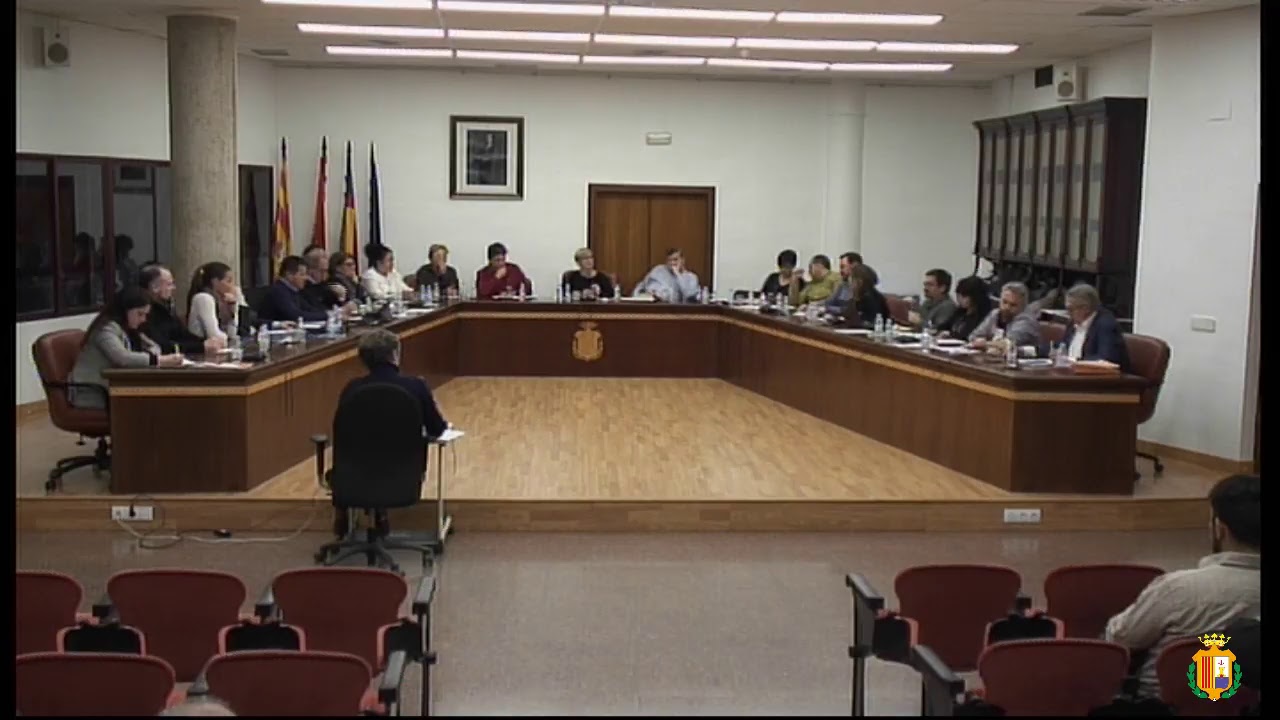 PLENO ORDINARIO MES DE FEBRERO 2019 AYUNTAMIENTO DE SANTA POLA