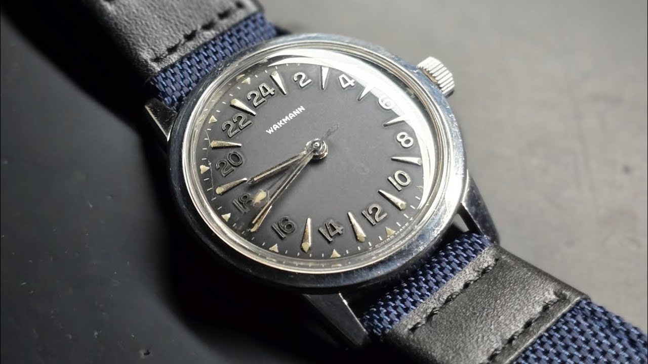 '65 Wakmann True 24hr, cal. Lemania 3050. Cleaned, serviced.