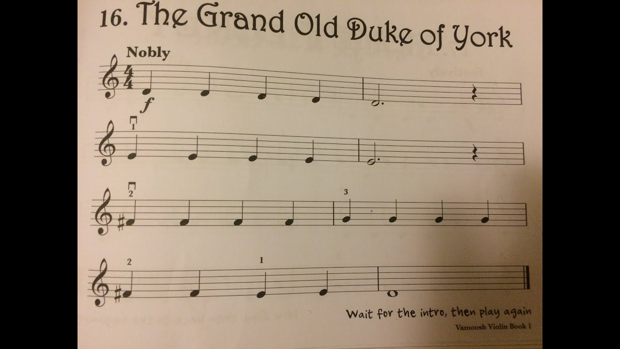 Grand Old Duke Of York