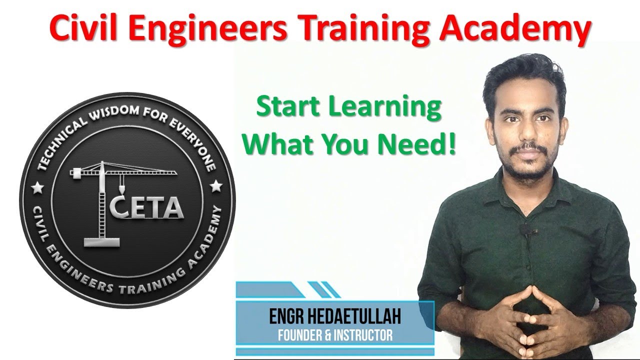 Welcome to Civil Engineers Training Academy (CETA BD) with @smhedaetullah