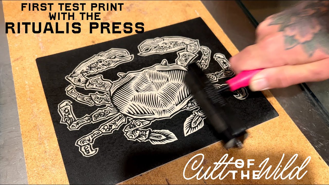 First test print on my new Ritualis Press