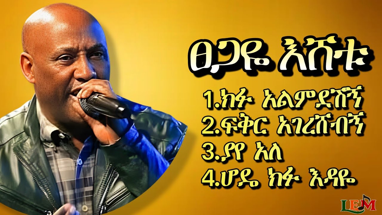 🔥ፀጋዬ እሸቱ - ምርጥ ዘፈኖች ስብስብ | Tsegaye Eshetu Best Songs Collection | Old Ethiopian Music Mix #tsegaye