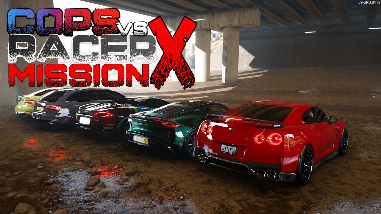 Forza Horizon 5 Multiplayer - COPS vs RACER - MISSION X - Aller guten Dinge sind 3