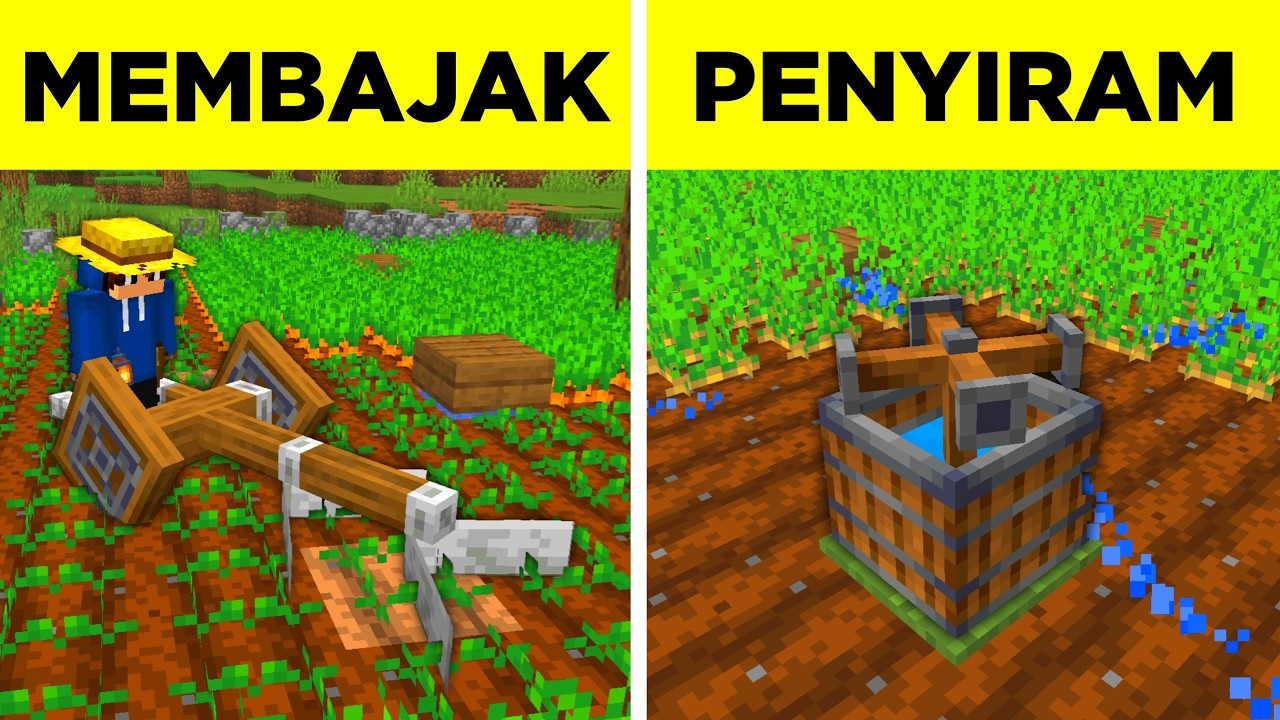 44 Fitur PETANI Di Minecraft