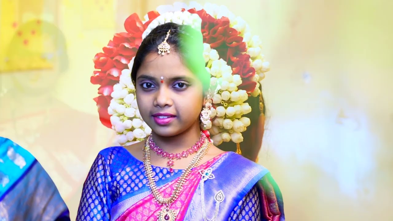 Tejasree Half Saree Function