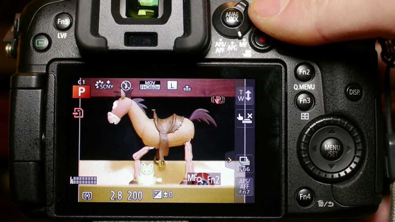 Panasonic GH3 Tips and Tricks Guide - Custom Settings