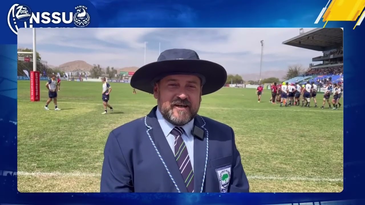 🎙️ Jean-Pierre Botha, captain of Grootfontein Rugby U/19 C, shares his thoughts following their