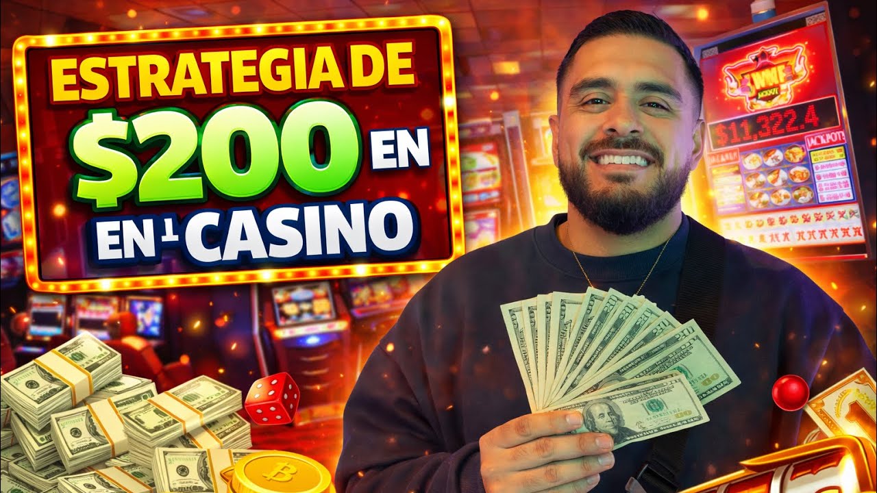 🎰 ENTRE AL CASINO CON SOLO $200‼️… MIRA COMO ME FUE 😳