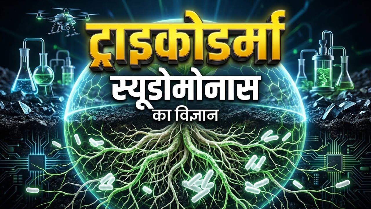 ट्राइकोडर्मा और स्यूडोमोनास: खेती के 2 अदृश्य योद्धा | प्रयोग की पूरी विधि और सावधानी