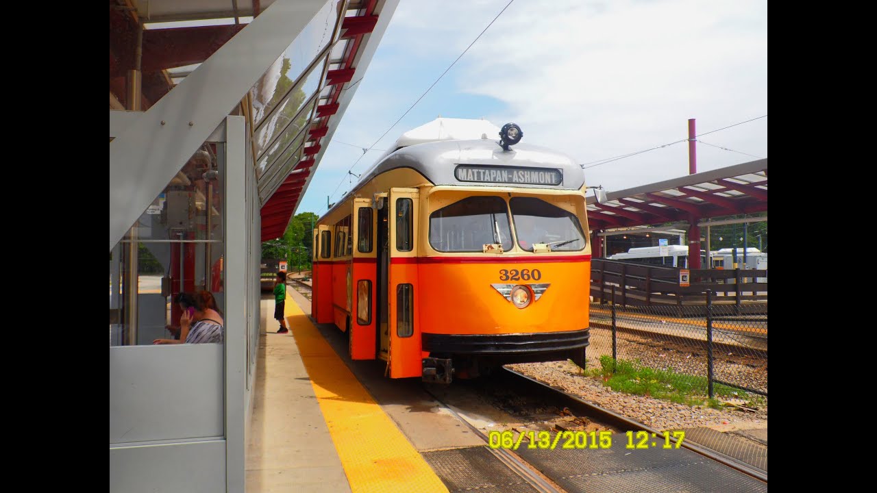 MBTA (Boston, MA): ♦️Mattapan High-Speed Line 𝘛𝘳𝘰𝘭𝘭𝘦𝘺 - Ashmont to Mattapan | 𝑭𝒖𝒍𝒍 𝑹𝒊𝒅𝒆