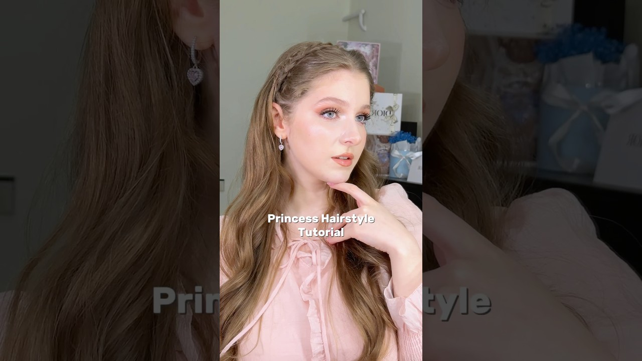 Princess Hairstyle Tutorial 👸🏼 Follow for more!✅ #hairstyles #hairtutorial #princesshairstyle