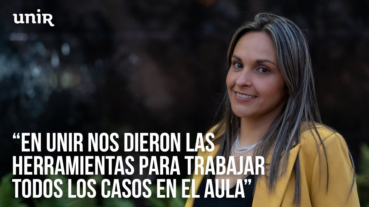 Meiby Rinc&oacute;n se forma en la Maestr&iacute;a en Psicopedagog&iacute;a de UNIR | #UNIRcolombia